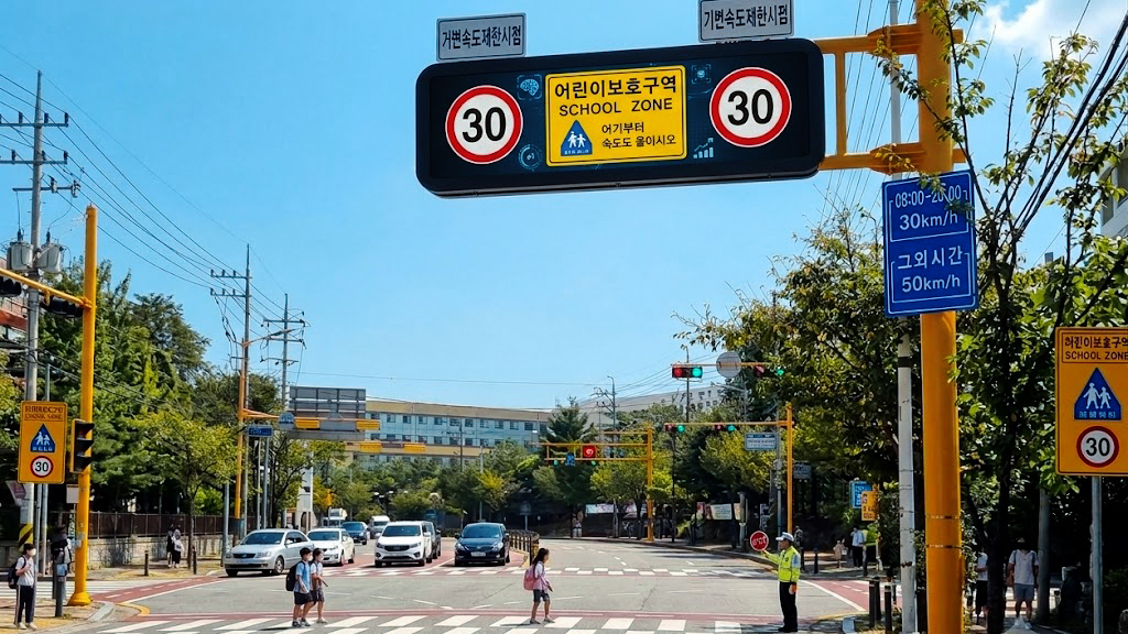 AI 안내 표지판