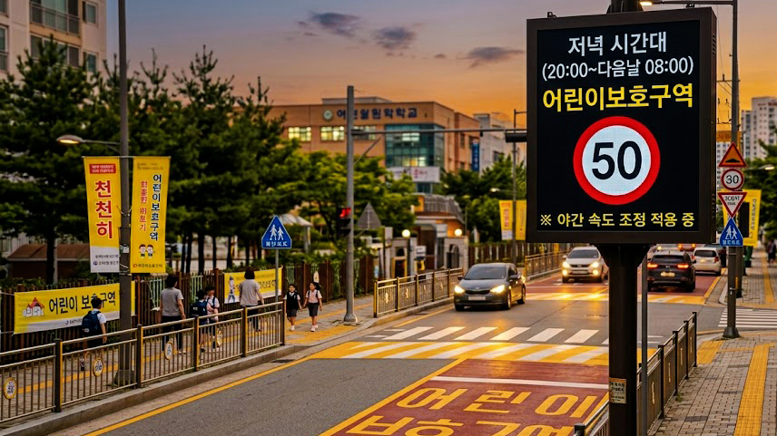 AI 안내 표지판